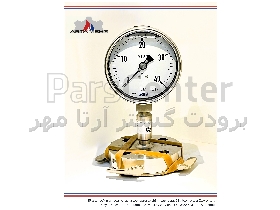 گیج فشار دیافراگمی ویکا مدل DSS10M (با رنج فشار 40 بار)
