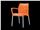 صندلی دسته دار با پایه آلومینیومی کد 111802