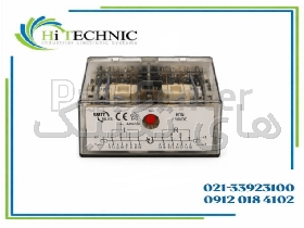 رله لچینگ Mors Smitt KDN 110VDC هشت کنتاکت 10 آمپر