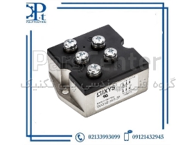 پل دیود سه‌فاز IXYS مدل VUO55-16NO7 |  آمپر58 | 1600 ولت | رکتیفایر سه‌فاز | بستر DCB | اورجینال آمریکا
