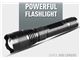 high power portable adjustable beam led flashlight torch