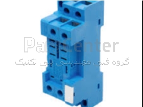 سوکت رله صنعتی فیندر FINDER 9672  و یا کد 96.72  مخصوص رله های سری 5632