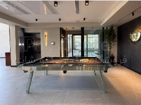 میز بیلیارد شیشه ایی