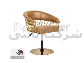 صندلی کپ بدنه فلزی طلایی پانتی کد 480