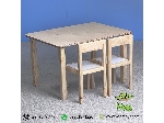 میز و صندلی چوبی کودک طرح ایکیا