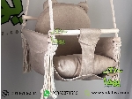 تاب آویز و بارفیکسی کودک پارچه مبلی برند شادلی مدل کوالا