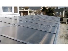 پوشش سقف پاسیو با ورق پلی کربنات (پروژه قیطریه)