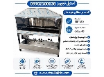 کباب پز ذغالی 150 سانت کف فولادی ضخیم