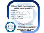 Silicon Oxide Nanopowders (SiO2, 99.8%, 20-30 nm, Hydrophobic)