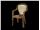 صندلی پلاستیکی دسته دار دورنگ-کد111884