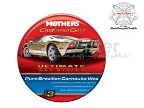 واکس و پولیش کاسه ای کارناوبا  Mothers Car California Gold Brazilian Carnauba Cleaner Wax آمریکا