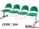 صندلی انتظار 4 نفره متال پلاست کد 524