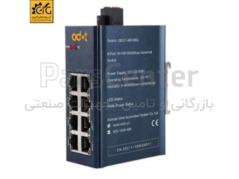 اترنت سوئیچ صنعتی 8 پورت (MS108T) ODOT