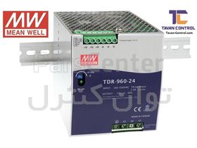 منبع تغذیه سوئیچینگ 24 ولت 40 آمپر مینول ریلی مدل TDR-960-24 MEANWELL