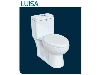 توالت فرنگی چینی کرد مدل لوییزا آکس 20