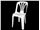 صندلی فایبرگلاس بدون دسته جدید کد 111101