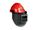 ماسک ایمنی طلقی ضد تشعشع  قابل نصب روی کلاه ایمنی جهت کوره های ذوب - کد S87