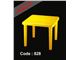 میز کودک مربع 60*60 کد 828