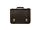 کیف چرم سناتوری 2 قفل قهوه ای کد E120A