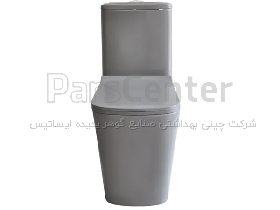 توالت فرنگی مروارید مدل آلفا 72 طوسی مات