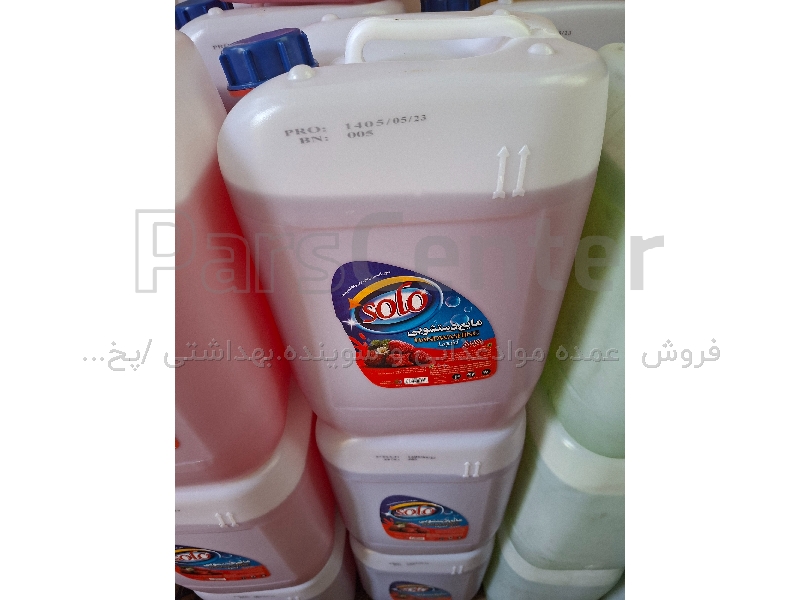 مایع دستشویی گالن ۱۰ لیتری سولو با کیفیت استاندارد
