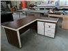 میز کارمندی سایز160  با ال هم سطح