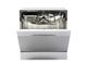 ماشین ظرفشویی رومیزی نقره ای سینجر Sinjer DWS8-M3801S