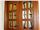 شیشه تزیینی تیفانی درب چوبی اتاق خواب پروژه رشت ، بلوار دیلمان