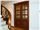 شیشه تزیینی تیفانی درب چوبی اتاق خواب پروژه رشت ، بلوار دیلمان