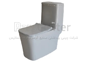 توالت فرنگی مروارید مدل آلفا 72 طوسی مات بیده سرخود CH