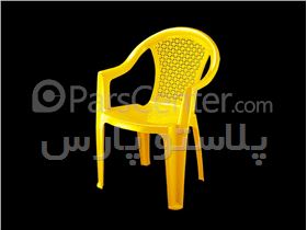 صندلی فایبرگلاس بزرگ دسته دار-کد111812