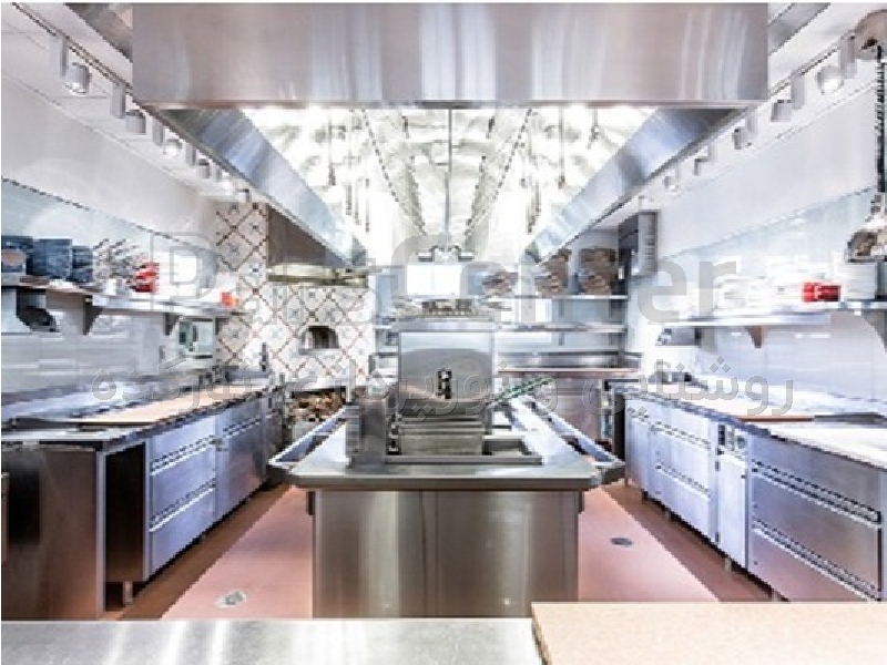 راهنمای جامع نورپردازی آشپزخانه صنعتی