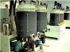 دستگاه تزریق فوم های پرشر فشار بالا