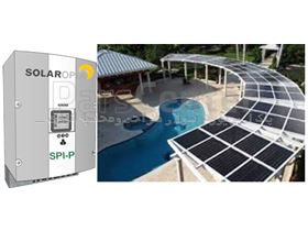 پمپ آب خورشیدی سه فاز(7.5کیلووات 10اسب بخار) 2اینچ  149 متر عمق آبدهی 10متر مکعب درساعت (همراه پنل)