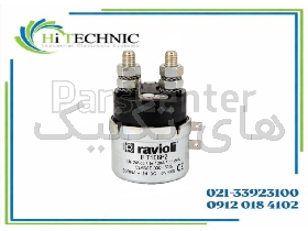 کنتاکتور DC 24V Ravioli مدل ET106P2 | کنتاکتور جریان مستقیم سری Tecno مناسب لیفتراک و خودروهای برقی
