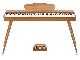 پیانو دیجیتال Donner DDP-80 88-Key Digital Piano Natural