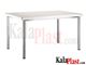 میز 6 نفره صفحه پلاستیکی با چهارپایه پروفیلی کد 549