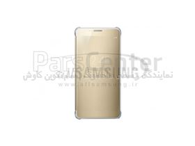 Samsung Galaxy Note 5 Clear View Cover Gold ویو کاور طلایی گلکسی نوت 5 سامسونگ