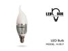 فروش لامپ شمعی 5 وات ال ای دی نور