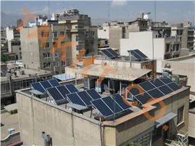 سازه نصب پنل خورشیدی ثابت