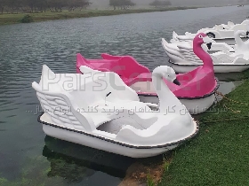 قایق پدالی قو در رنگ های مختلف